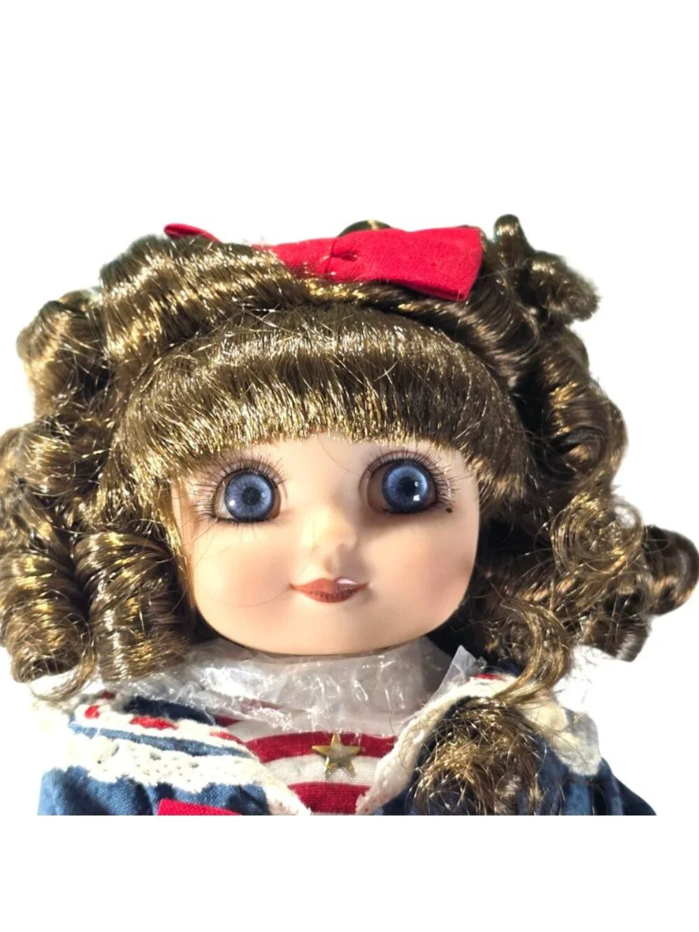 Adora Belle Doll Nautical And Nice Marie Osmond Blue Red White Lace New